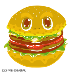 デザイン名/ みんな大好き！！ハンバーガー！！