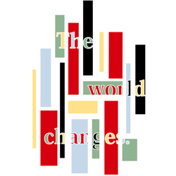 デザイン名/ The world changes.