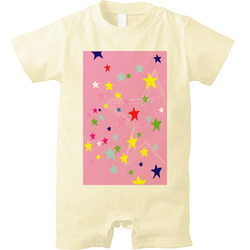 ピンクの星の流れとライン かわいい,トートバッグ,マグカップ,Tシャツ
