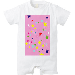 ピンクの星の流れとライン かわいい,トートバッグ,マグカップ,Tシャツ