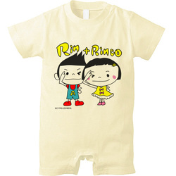 ふたごのりんとりんこ かわいいTシャツ LINEスタンプ販売中!!