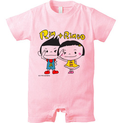 ふたごのりんとりんこ かわいいTシャツ LINEスタンプ販売中!!