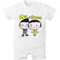 ふたごのりんとりんこ かわいいTシャツ LINEスタンプ販売中!!