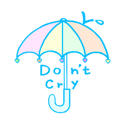 デザイン名/ Don t cry