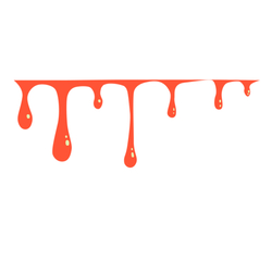 デザイン名/ 切り傷 キャラメルオレンジ