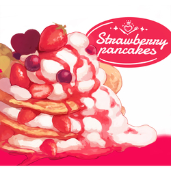 デザイン名/ strawberry pancake