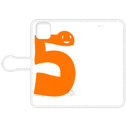 Crefarm クリファーム ファイブオレンジ ５オレンジ かわいい数字デザイン ベイビービブ