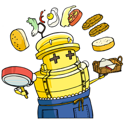 デザイン名/ ポンコツの料理マグカップ