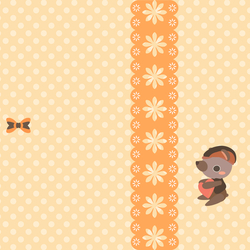 デザイン名/ こぐまちゃん。