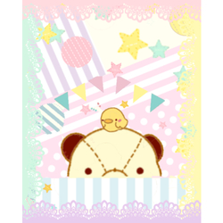 デザイン名/ ぱんだとひよこパステル