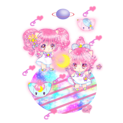 デザイン名/ 月ねこ星ねこぷろじぇくと