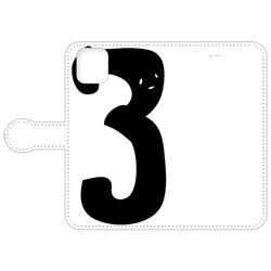 数字の3 イエローなイメージの3はアットホームなムードメーカー的存在。