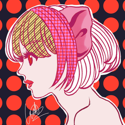 デザイン名/ モルモット娘、もる子。POPver