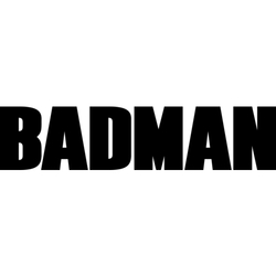 デザイン名/ BADMAN WORDLOGOLOGO