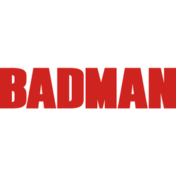 デザイン名/ BADMAN word logo rd