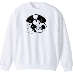 とっと(モノクロ)