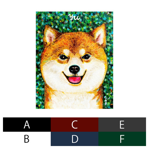 NO.13 yu アクリル画Tシャツ