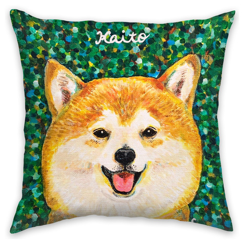 NO.11 kaito キャンバス地クッション