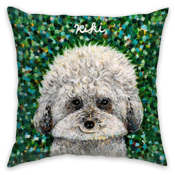 NO.12 kiki キャンバス地クッション