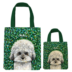 NO.12 kiki パネルプリントトート