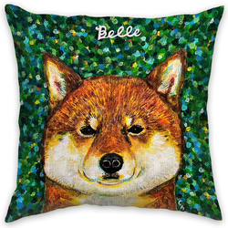 NO.16 belle キャンバス地クッション