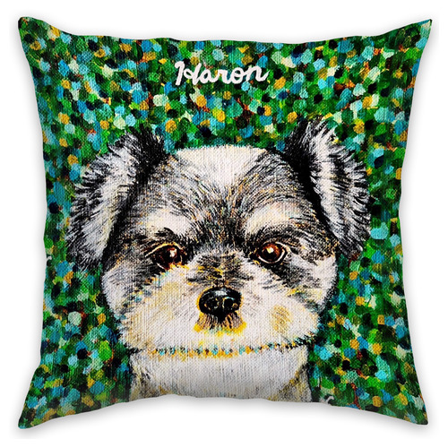 NO.17 haron キャンバス地クッション