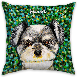 NO.17 haron キャンバス地クッション