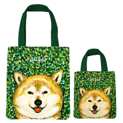 NO.20 shibao パネルプリントトート