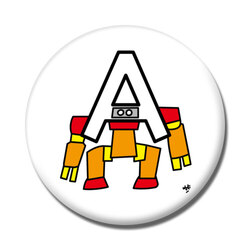 sample(文字ロボプリントグッズ)