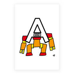 sample（文字ロボプリントグッズ）