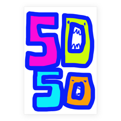 祝@50-50ウエーーーイ