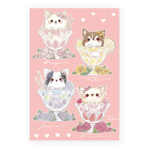 4姉妹ブランケット