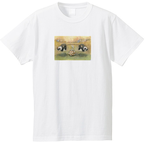 うさぎとパンダ