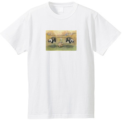 うさぎとパンダ