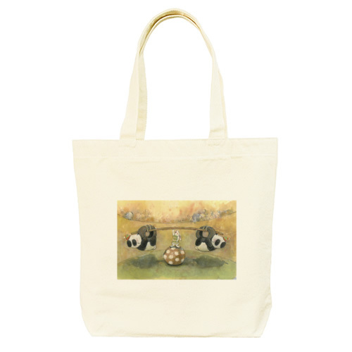 うさぎとパンダ