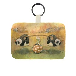 うさぎとパンダ