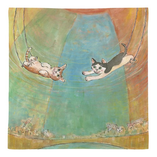 猫＿空中ブランコ