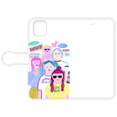 ハンバーガー列