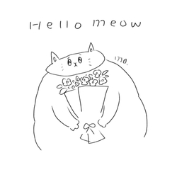 デザイン名/ ねこ