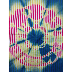 デザイン名/ 絞り染とストライプ