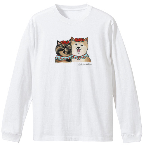 はくたちひろ_赤柴&サビ猫4-1