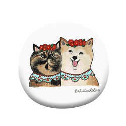 はくたちひろ_赤柴&サビ猫4-1