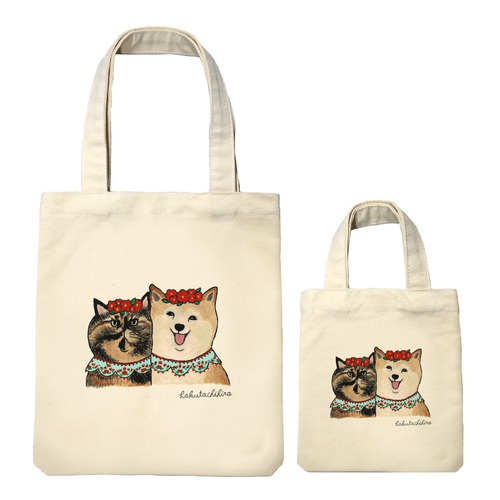 はくたちひろ_赤柴&サビ猫4-1