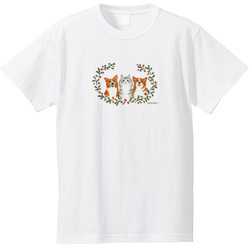 はくたちひろ_コーギー&アメリカンショートヘア5-1