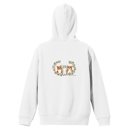 はくたちひろ_コーギー&アメリカンショートヘア5-1