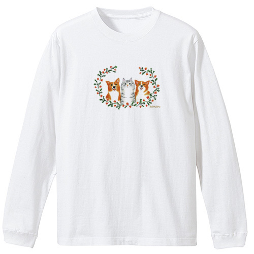 はくたちひろ_コーギー&アメリカンショートヘア5-1