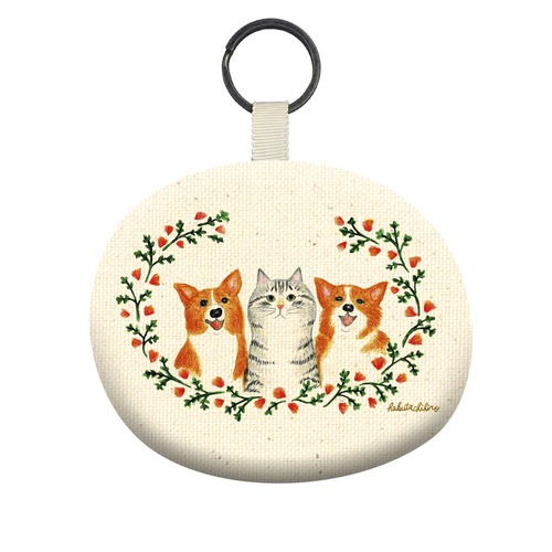 はくたちひろ_コーギー&アメリカンショートヘア5-1