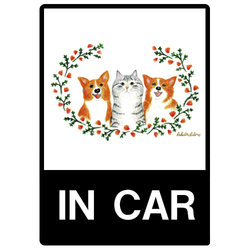 はくたちひろ_コーギー&アメリカンショートヘア5-1