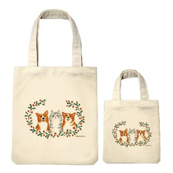 はくたちひろ_コーギー&アメリカンショートヘア5-1