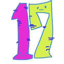 デザイン名/ 17数字